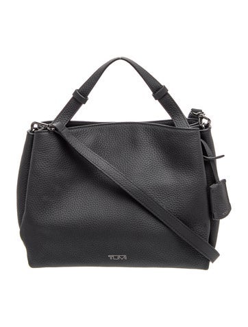 Tumi Leather Top Handle Bag