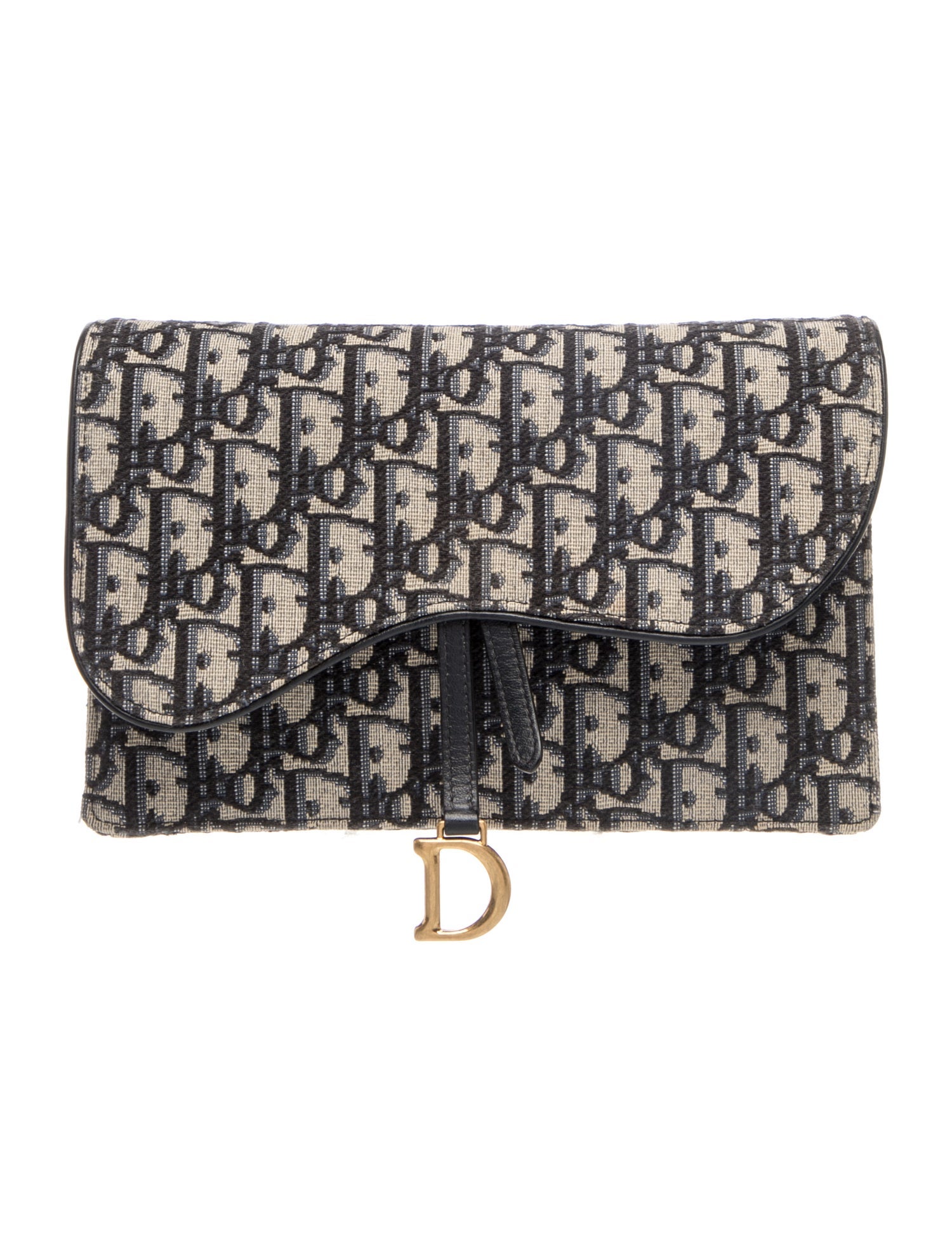 Oblique Jacquard Wallet on Chain