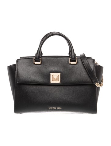 Michael Kors Saffiano Leather Top Handle Bag