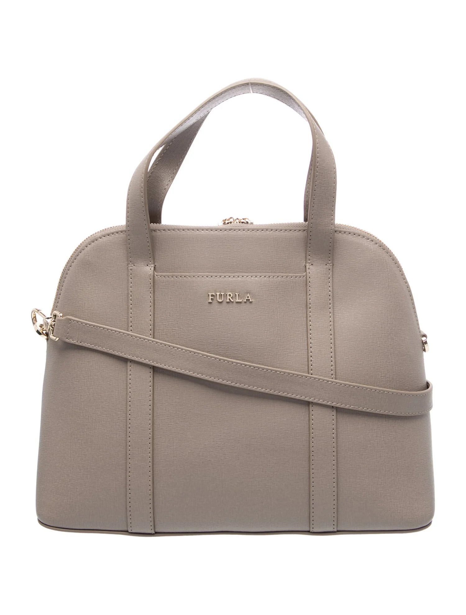 Leather Top Handle Bag