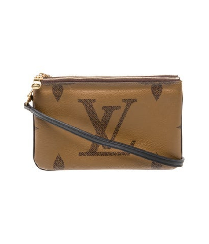 Louis Vuitton Vuitton Lv Monogram Double Zip Pochette