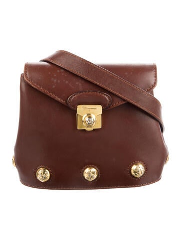 Salvatore Ferragamo Leather Crossbody Bag