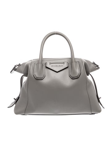 Leather Top Handle Bag