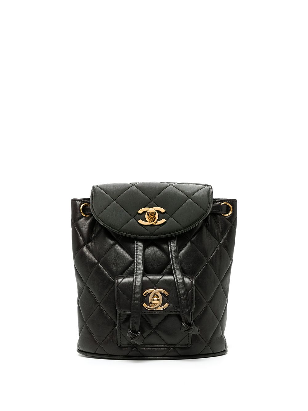 1992 mini Duma diamond-quilted backpack