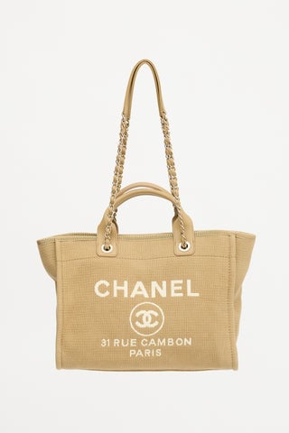 Canvas Large Deauville Tote Bag