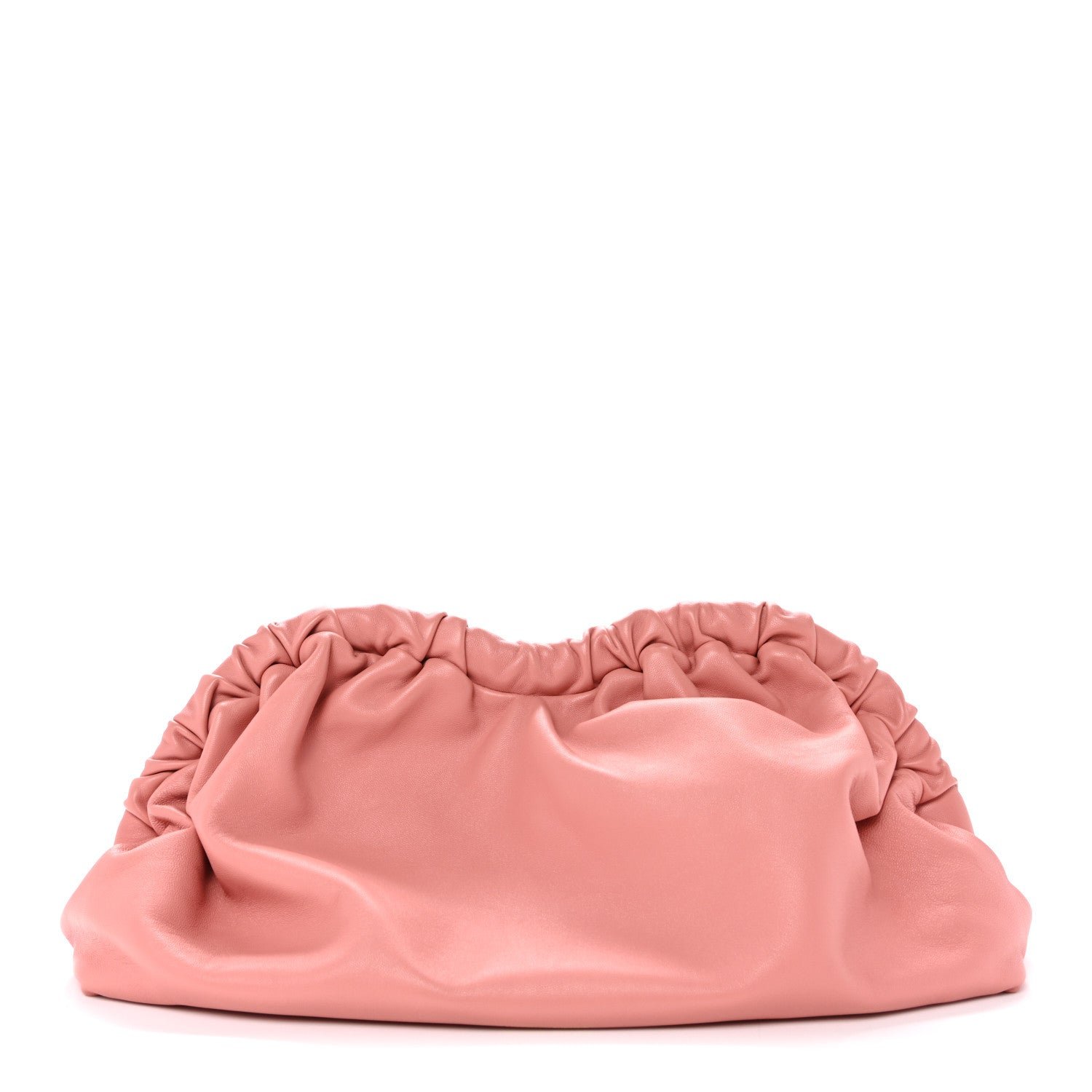 Mansur Gavriel Lambskin Cloud Clutch Blush