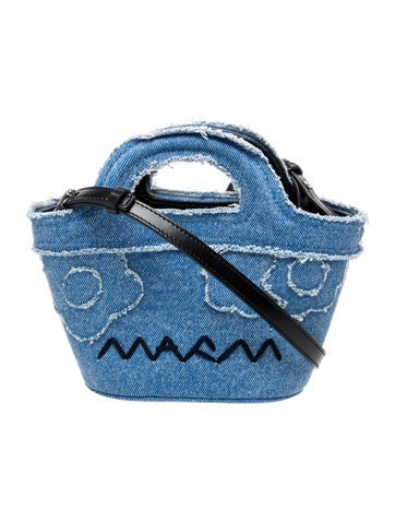 Denim Top Handle Bag w/ Tags