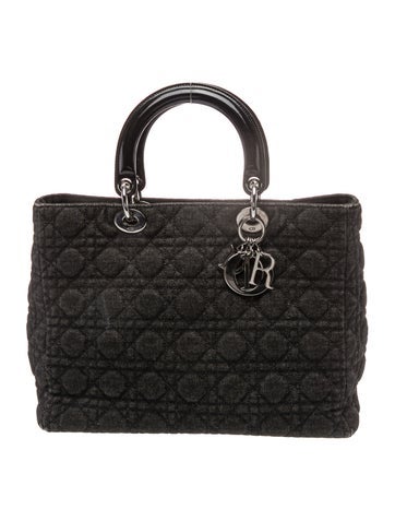 Cannage Lady Dior Large Vintage