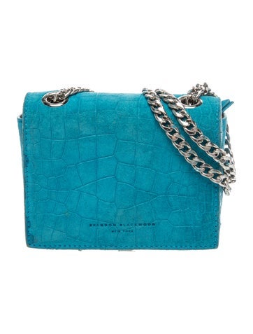 Brandon Blackwood Suede Shoulder Bag
