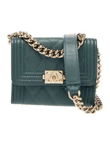 Boy Card Holder on Chain