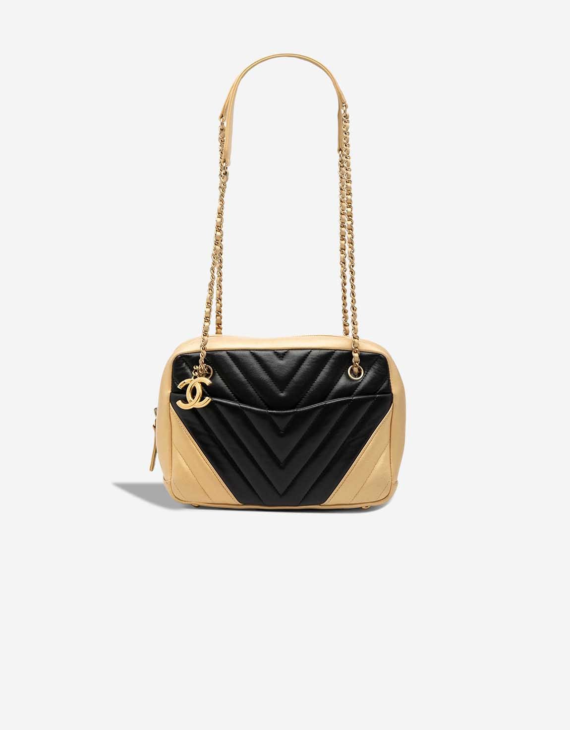 
		Camera Bag Lamb Beige / Black    