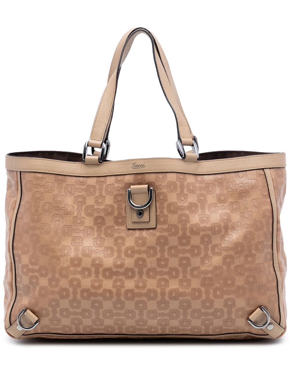 2016-2025 Leather Abbey D Ring Horsebit tote bag