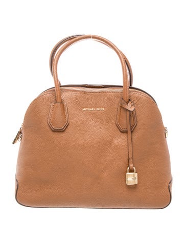 Leather Top Handle Bag