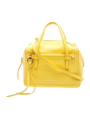 Leather Top Handle Bag
