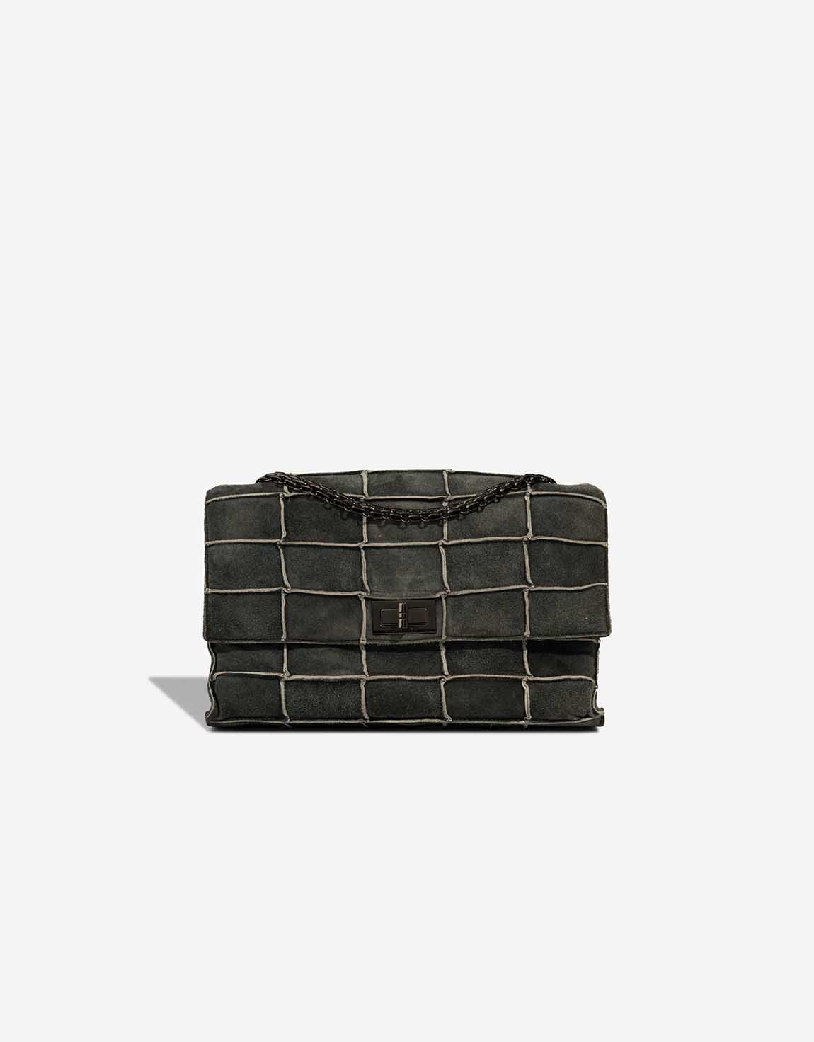 Chanel 
		2.55 Reissue 225 Suede Black    