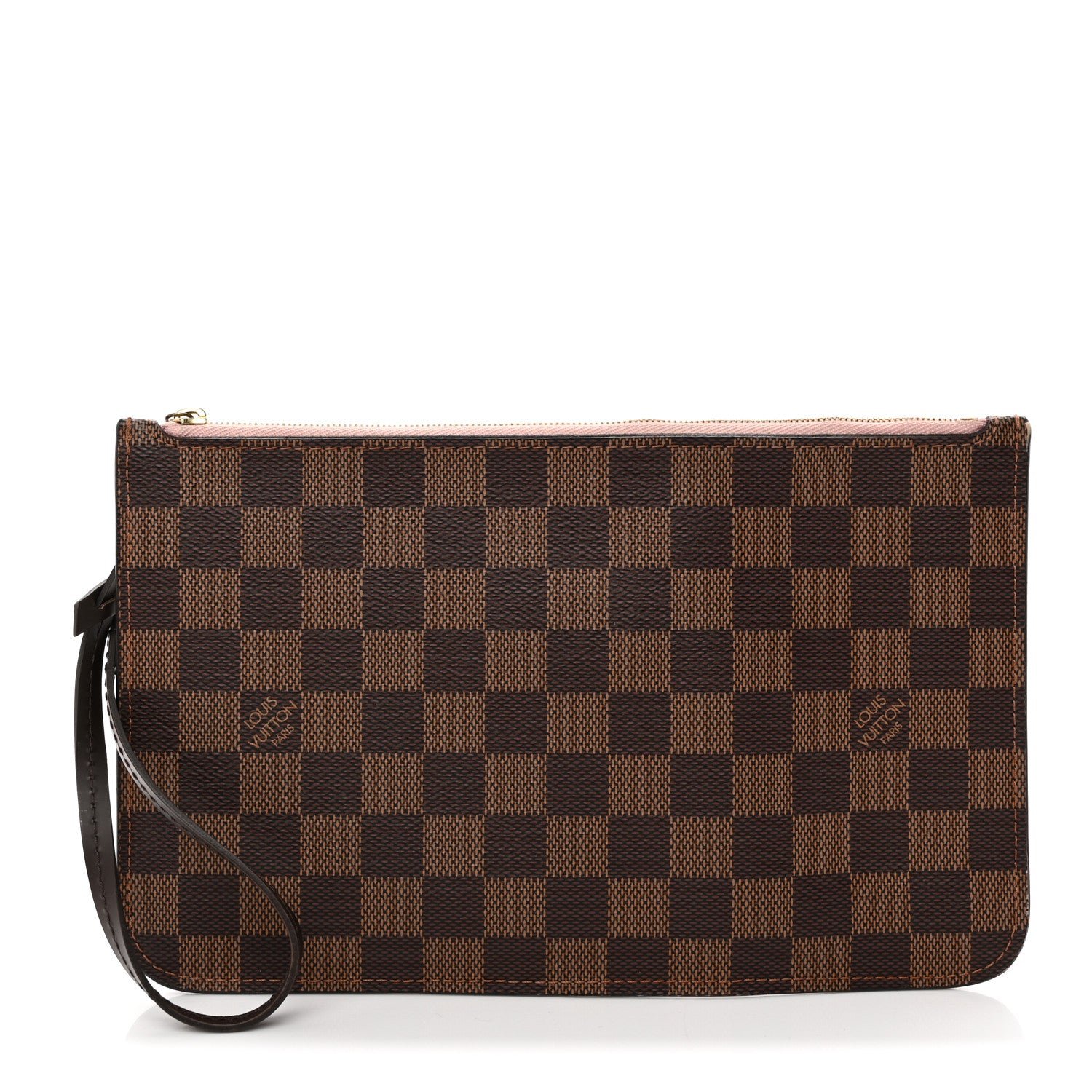 Louis Vuitton Damier Ebene Neverfull MM GM Pochette Rose Ballerine