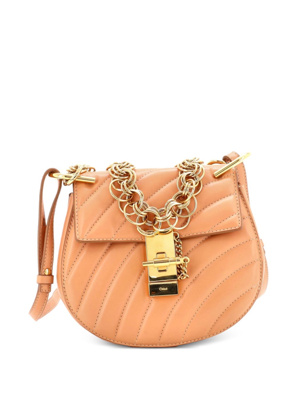 Chloe Drew Bijou Quilted Leather Mini crossbody bag