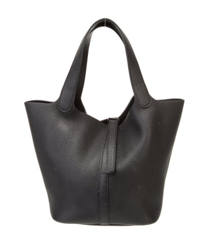 Hermes Clemence Monochrome Picotin 22