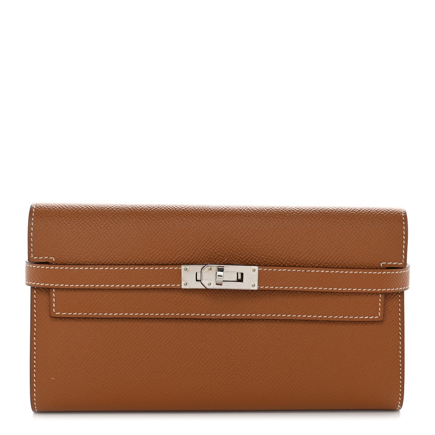 Hermes Epsom Kelly Longue Wallet Gold
