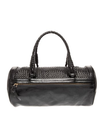 Leather Top Handle Bag Vintage