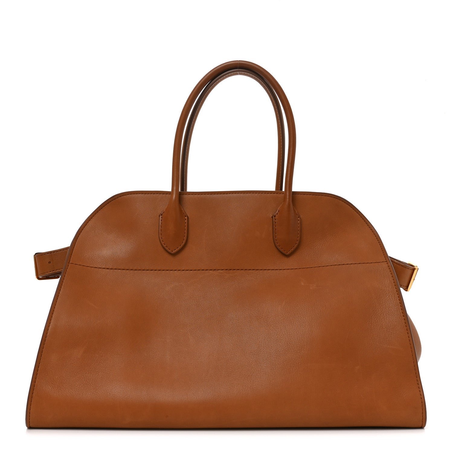 The Row Polished Saddle Calfskin Soft Margaux 15 Cuir