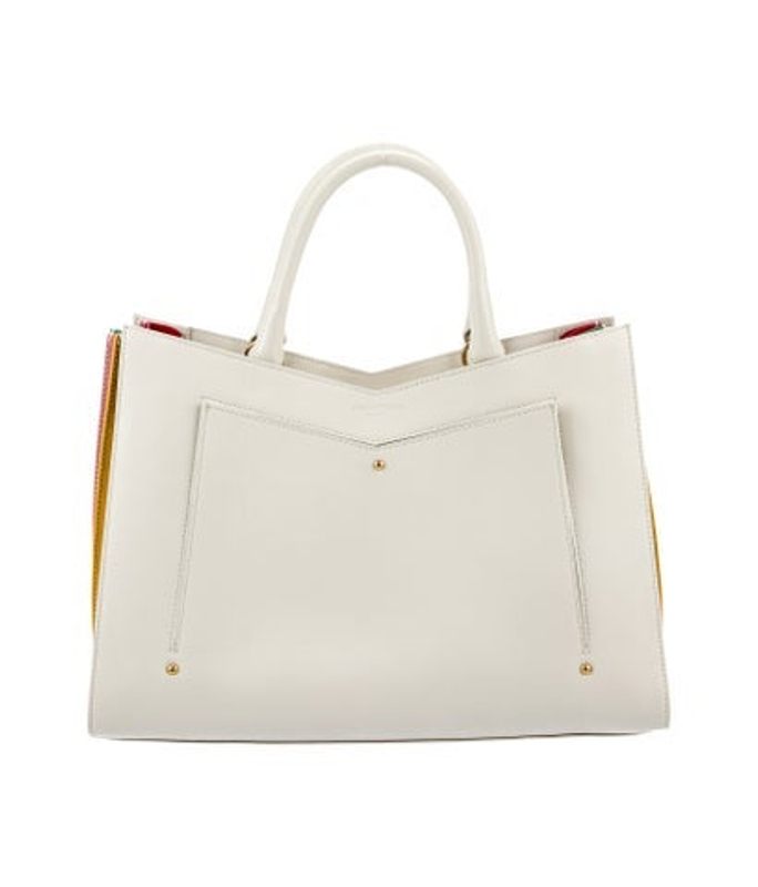 Sara Battaglia Battaglia Leather Top Handle Bag