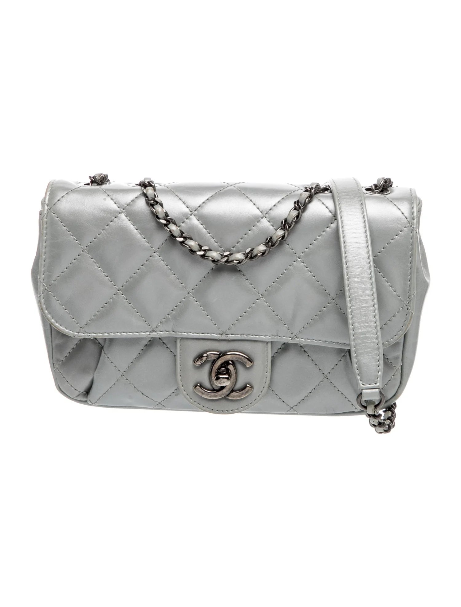 Medium Coco Pleats Chain Flap