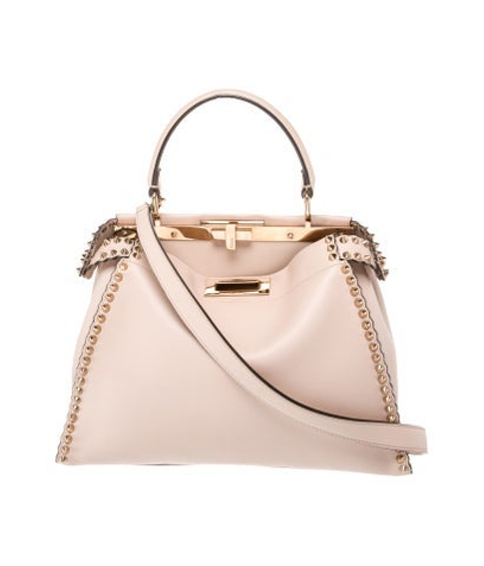 Fendi Leather Peekaboo Medium