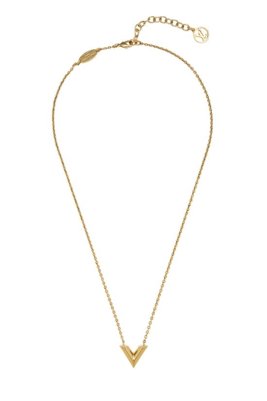 Gold Essential V Necklace