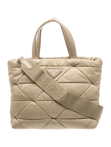 Prada Quilted Top Handle Bag