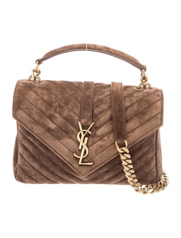 Saint Laurent Suede College Medium 2023