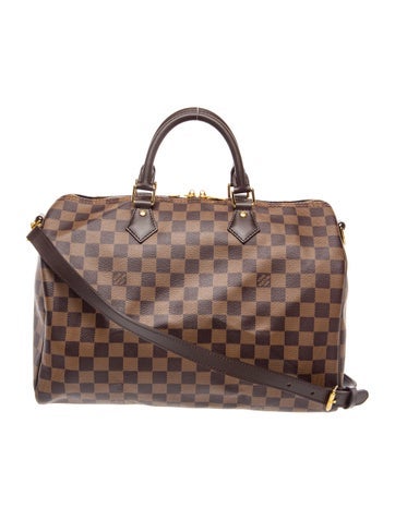 Damier Ebene Speedy Bandouliere