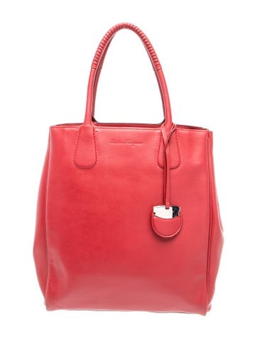 Leather Top Handle Bag