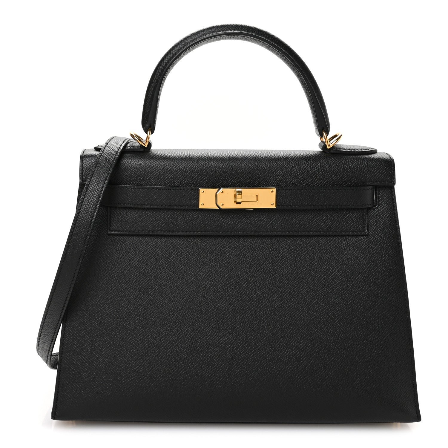 Hermes Epsom Kelly Sellier 28 Black
