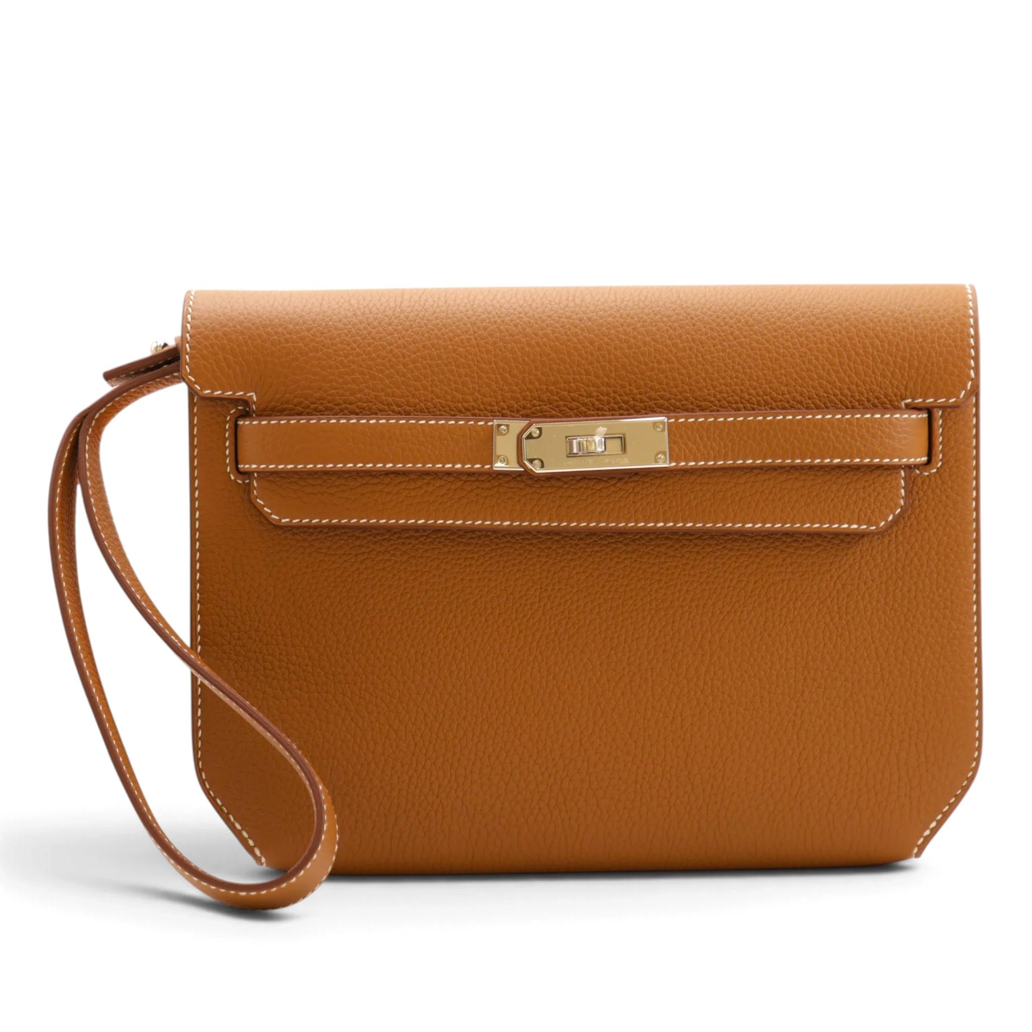 Brand New ( Rank N ) HERMÈS Kelly depeches 25 Gold (37) Togo Palladium hardware K (2025)
