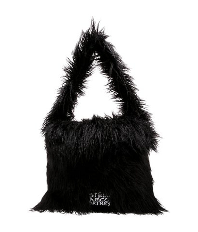 Stella McCartney Mccartney Faux Fur Shoulder Bag
