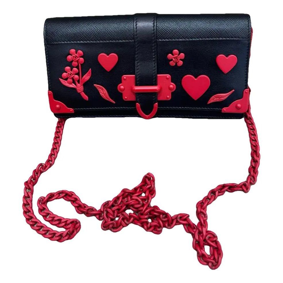Cahier Chain leather crossbody bag