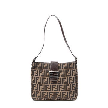 Canvas Square Slip Pocket Shoulder Tote