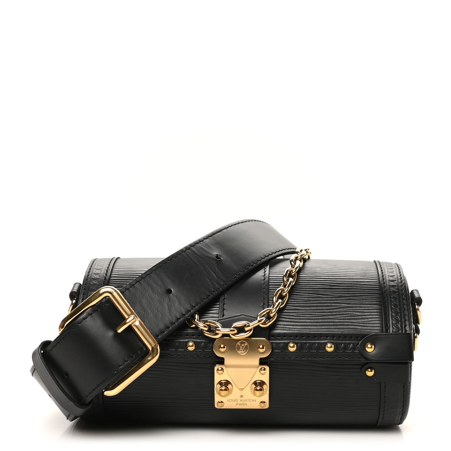 Louis Vuitton Louis Vuitton Epi Papillon Trunk Black