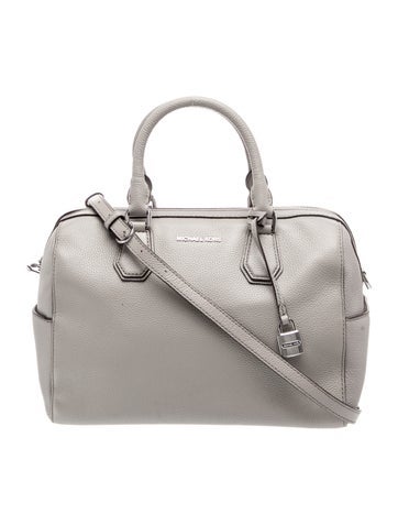 Leather Top Handle Bag