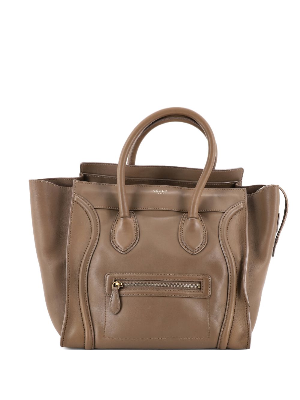 Luggage Bag Smooth Leather Mini tote bag