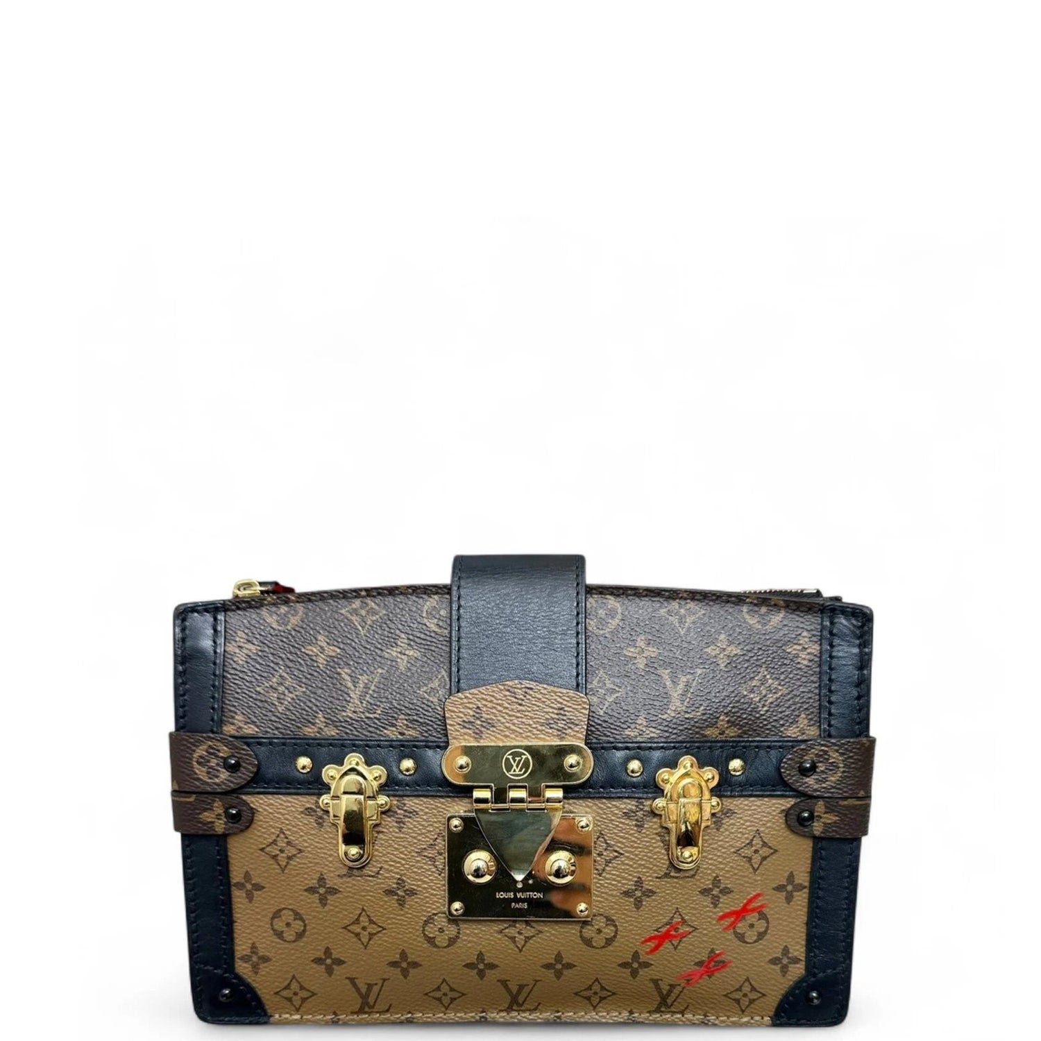 Coated Canvas Trunk