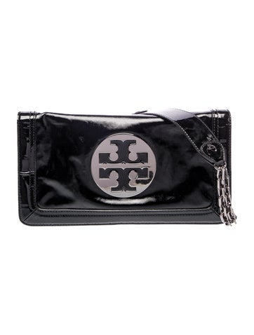 Patent Leather Top Handle Bag