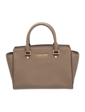 Leather Top Handle Bag