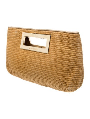 Straw Top Handle Bag