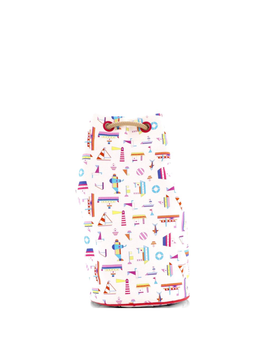 Petit Chalutier Duffle Bag Printed Canvas backpack