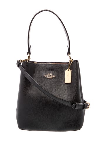 Leather Top Handle Bag