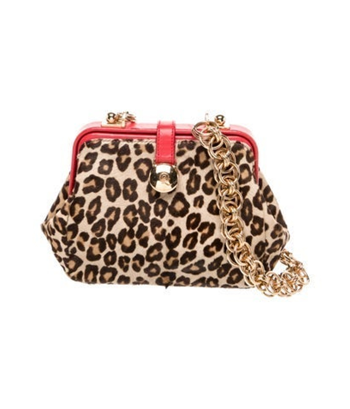 Alexander McQueen Mcqueen Ponyhair Evening Bag