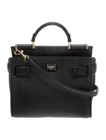 Leather Top Handle Bag