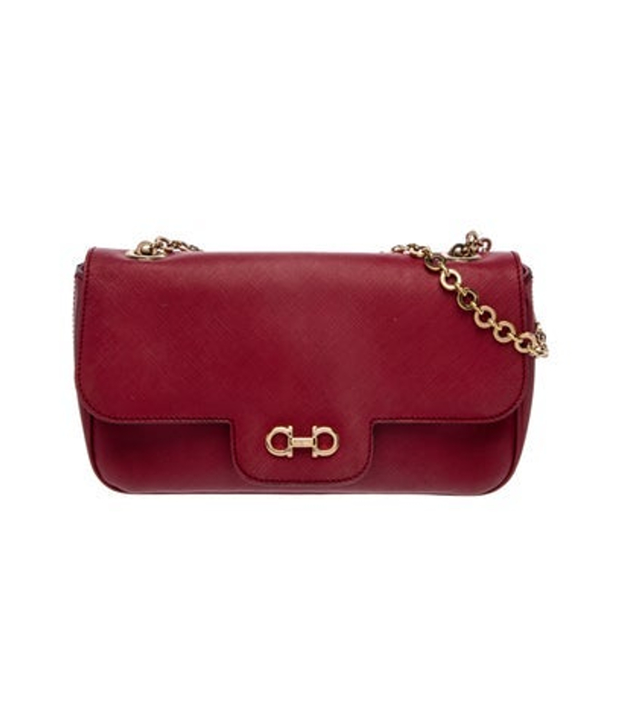 Salvatore Ferragamo Ferragamo Saffiano Leather Top Handle Bag